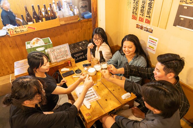 Shinjuku Underground Nightlife Tour: Izakaya Food & Bar Hopping - Golden Gai closes the night in tiny rooms