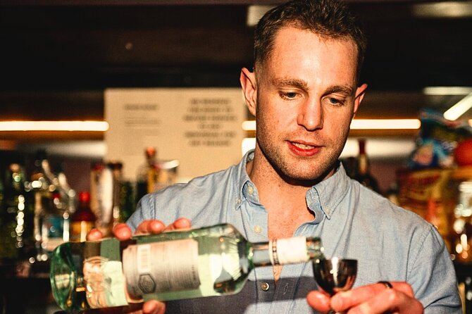 Sip History In a Secret Speakeasy Cocktail Class - Snacks, water, and the dinner question