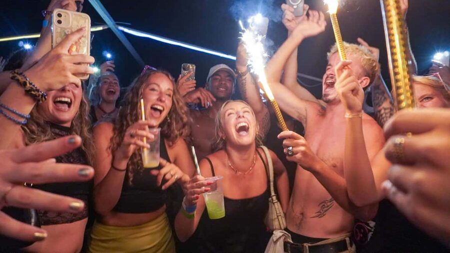 Split: Boat Crawl with Nightclub Access, Shots, & Boat Party - What $23 really gets you