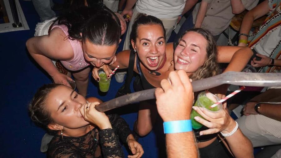 Split: Boat Crawl with Nightclub Access, Shots, & Boat Party - The guides and the social side