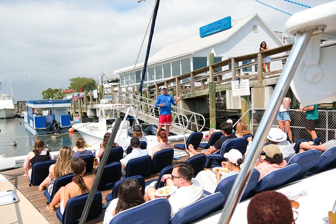 Sunday Mimosa Bar Catamaran Sail with Mini Brunch Bites - Boarding, Clothing, and Practical Details