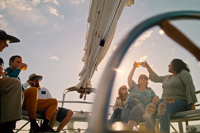 Sunset Sail from Traverse City with Food, Wine & Cocktails - Boarding the Wind Dancer on Front Street