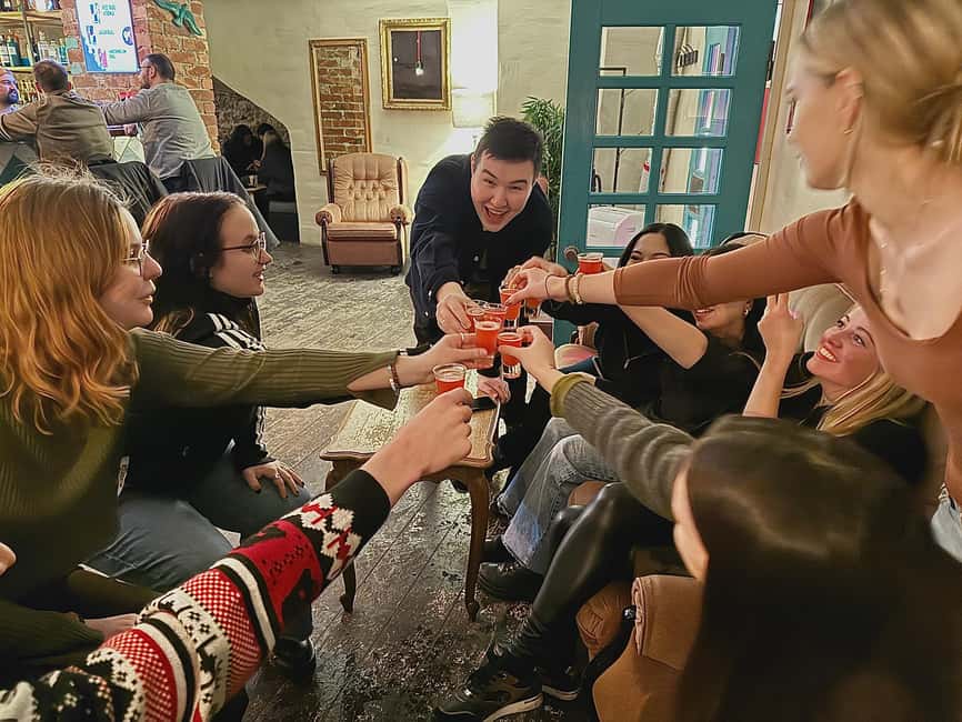 Tallinn: Old Town Bar Crawl - Shots, Games, Deals & Club - Five stops, five different chances to socialize