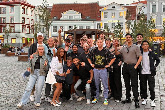 Tallinn Old Town Bar-Hopping - free shots, discounts & club - A short Old Town walk and Raekoja Plats