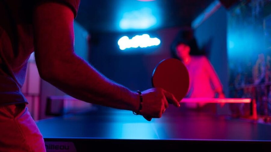 The Hague: Ping Pong Table Rental at a Secret Ping Pong Bar - A secret room with a table at its center