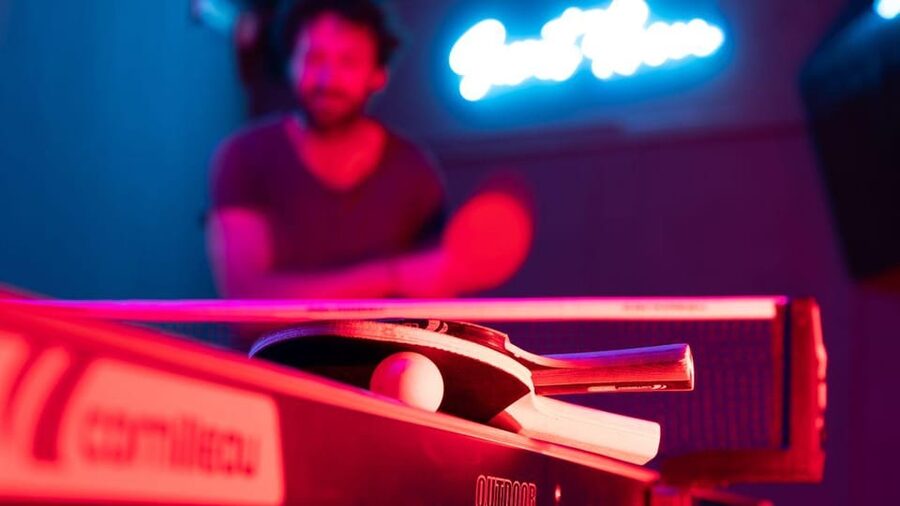 The Hague: Ping Pong Table Rental at a Secret Ping Pong Bar - What happens during the one-hour booking