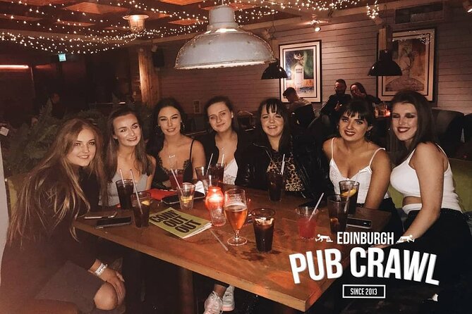 The Original Edinburgh Pub Crawl: 7 Bars! - Six shots, one bomb, and the fine print on drinks