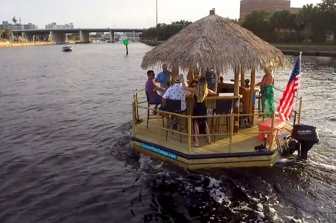 Tiki Boat - Downtown Tampa - The Only Authentic Floating Tiki Bar - What the floating tiki boat is really like