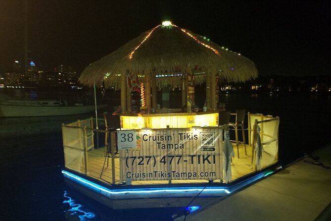 Tiki Boat - Downtown Tampa - The Only Authentic Floating Tiki Bar - The captain can shape the whole experience
