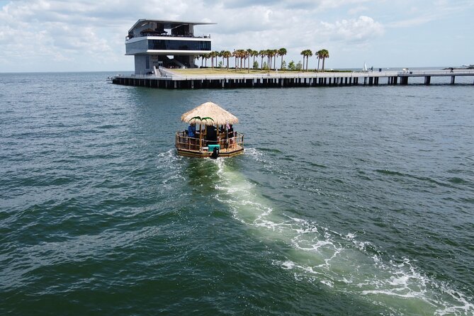 Tiki Boat - St. Pete Pier - The Only Authentic Floating Tiki Bar - What the 90-minute ride feels like
