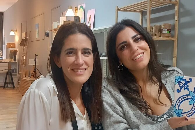 Tile Painting and Cocktails in Downtown Porto - Picking a design without losing your afternoon