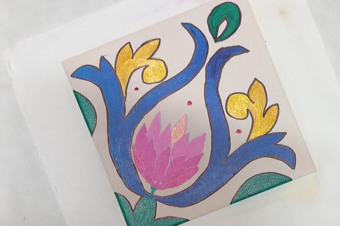 Tile Painting and Cocktails in Downtown Porto - The cocktail break adds a Porto touch