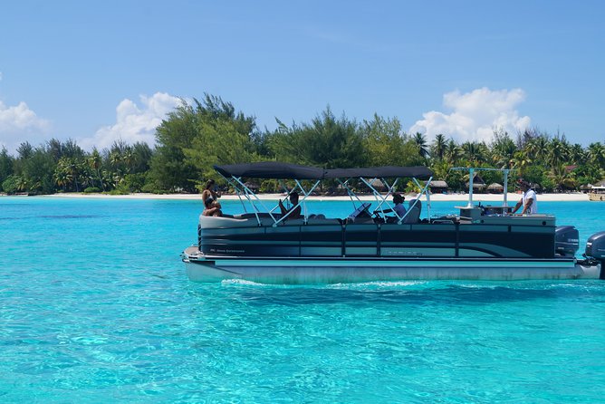 Toa Boat Bora Bora Private Lagoon tour with Lunch on Entertainer Bar Boat - Starting at 9:00 am on Bora Bora’s lagoon