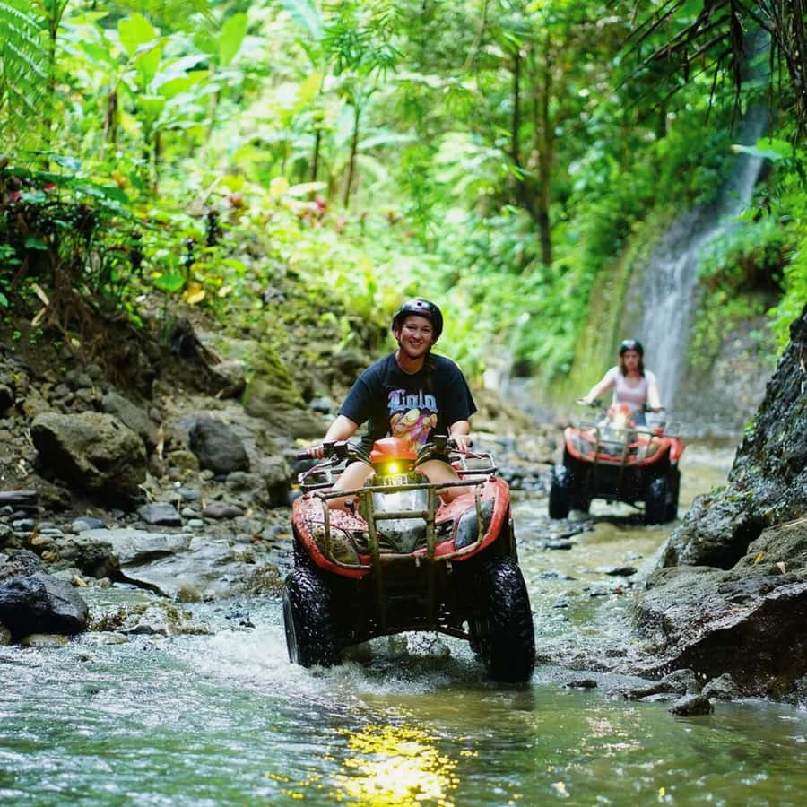 Ubud Bali ATV Alasan Adventure Gorila Cave & Cretya Pool Bar - Key points to know before booking