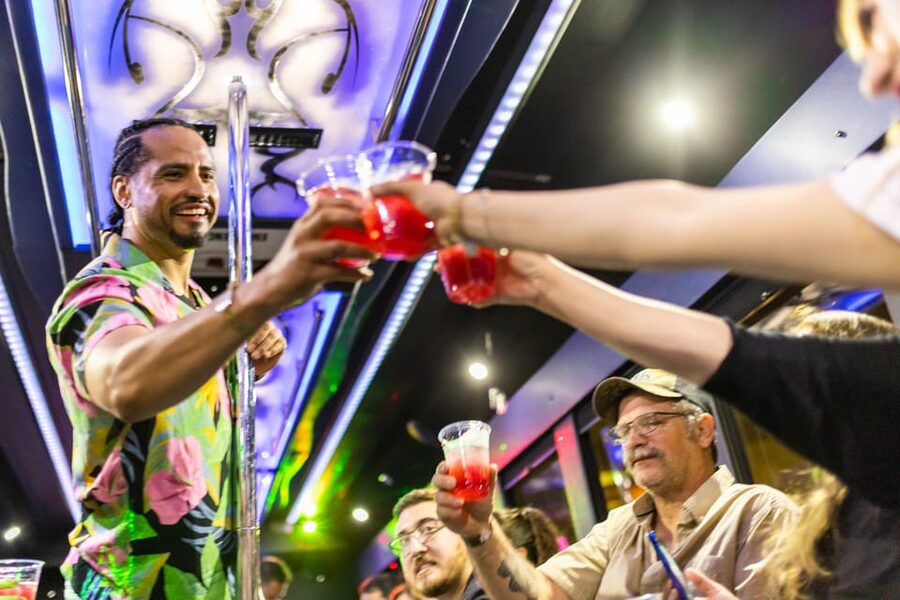 Vegas: 4-Hour Club Crawl with Party Bus Experience - Key points to know before booking