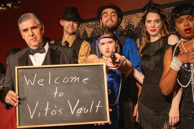 Vito's Vault Chicago finest dinner theatre speakeasy - Entering Vito’s 1929 Chicago speakeasy