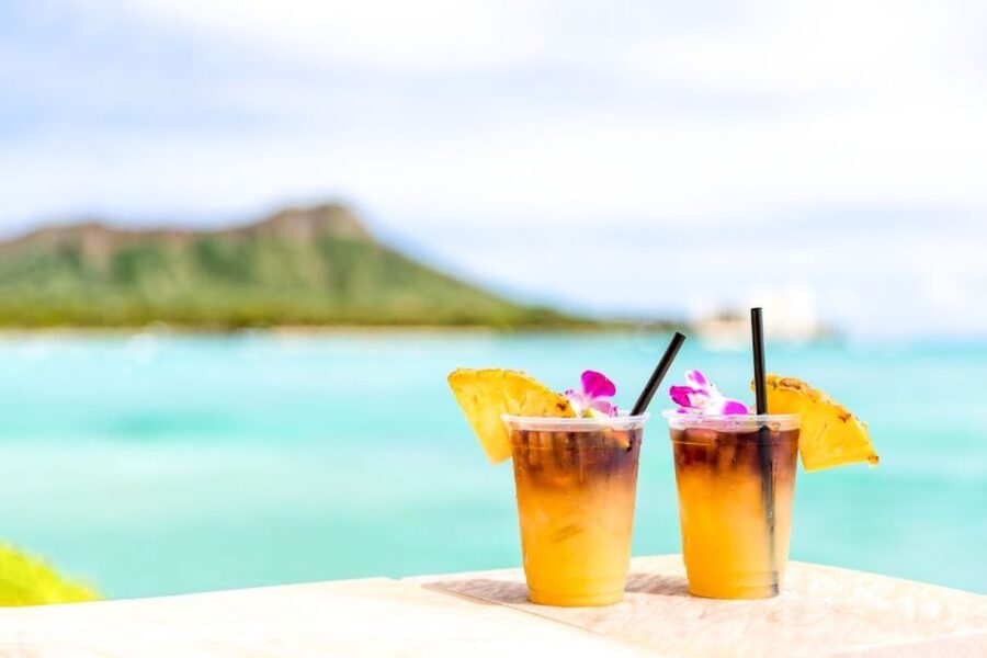 Waikiki Sunset Cocktail Cruise with Drinks and Appetizers - A light bento dinner with useful choices