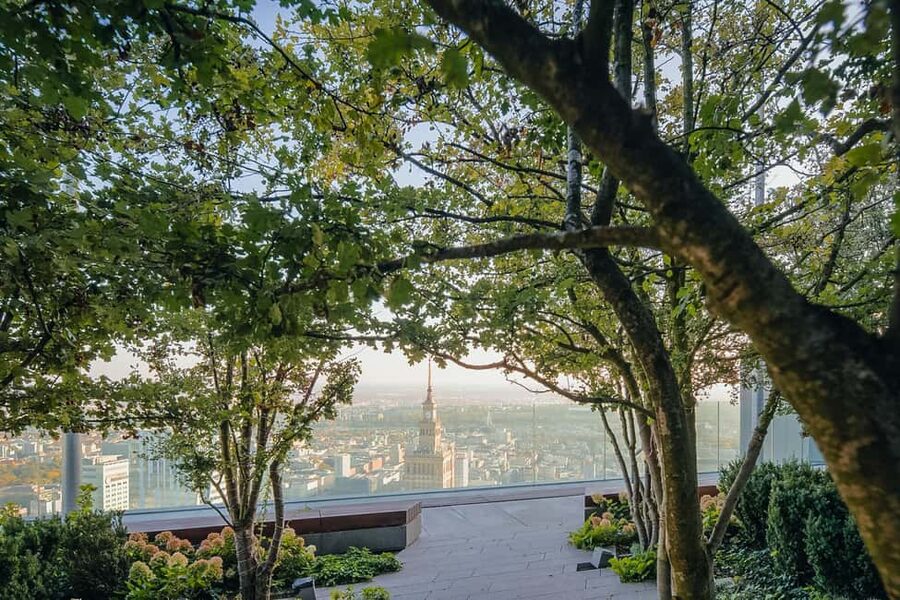 Warsaw: Highline Warsaw Entry With 360° Views & Rooftop Bar - Warsaw from the top of Varso Tower
