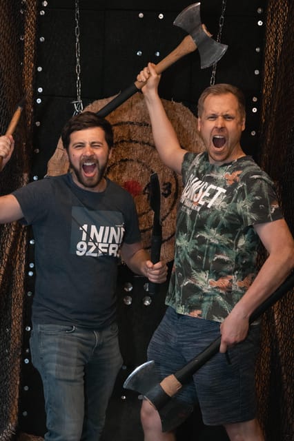 WOODCUTTER - AXE THROWING & BAR EXPERIENCE IN FRANKFURT - Is $29 good value for an hour?