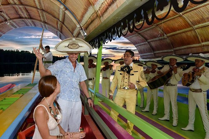 Xoximilco Ticket: Boat Fiesta, Traditional Tasting & Tequila Bar - Boarding a Trajinera and Meeting Your Group