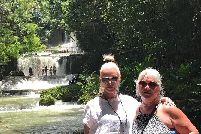 YS Falls, Pelican Bar, Horseback Ride/Swim Combo Tour with Lunch - YS Falls and its seven cascading levels